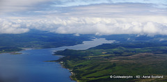 Aerial - West Coast Scotland - Loch Tarbert