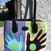 Painted Hands Purse, front