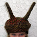 Crocheted Snail Eyestalks Hat