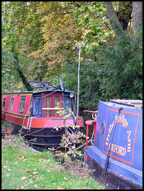 Hythe Bridge Arm in the fall