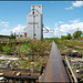 Railroad on the prairies.