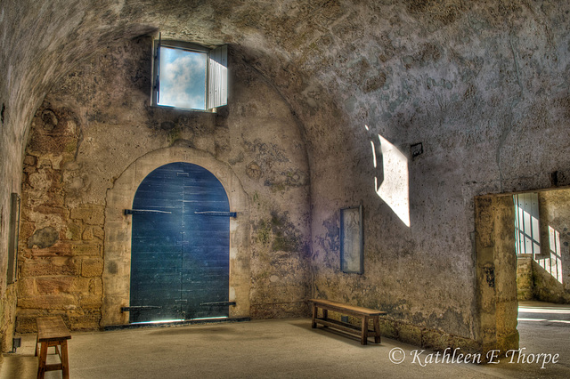 Castillo de San Marcos Chapel - Construction on the fortress began in 1672.