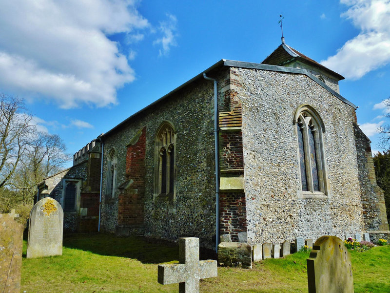 clothall church, herts.