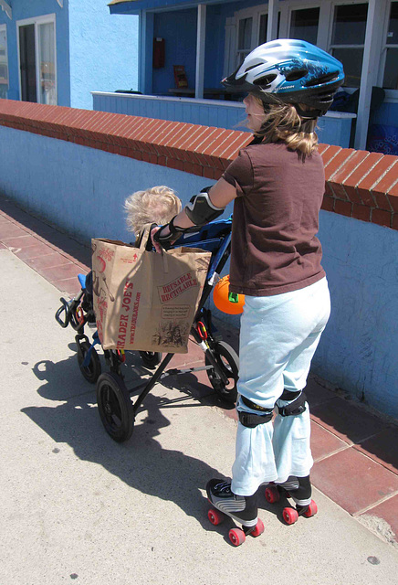 Rolling down the Strand, Hermosa Beach