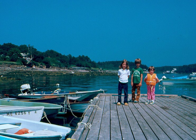 1981 - Maine with Tom and Karen