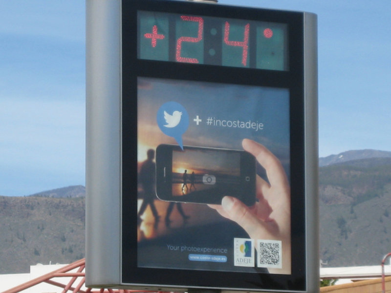 Teneriffa -17.03.2013 24 Grad