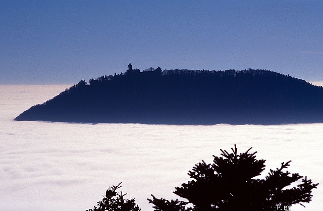 Mer de Brouillard autour du Château de Haut-Koenigsbourg