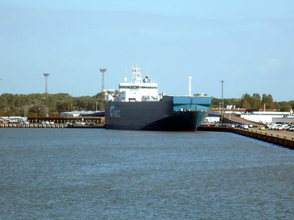 Autotransporter in Bremerhaven