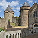 Le château de Sillé-le-Guillaume vu de la Collégiale - Sarthe