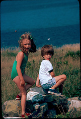 Maine 1980 with Tom and Karen