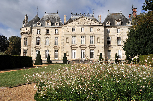 Façade XVIIIe s. du Château du Lude - Sarthe