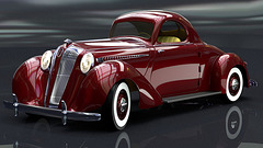 1936 Hupmobile Coupe