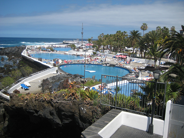 Teneriffa - Puerto de la Cruz -  Meeresschwimmbäder