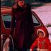 Apres sledding