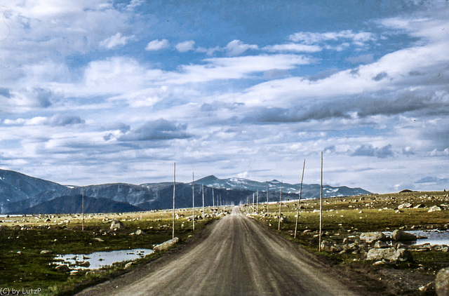 Norway 1970 - Dirtroads I -  Valdresflya - 27.6.70 (000°)