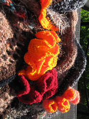 Crocheted coral reef (in progress)