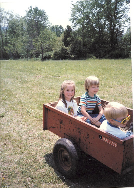 Emily, Field Trip to NJ Farm, 1986