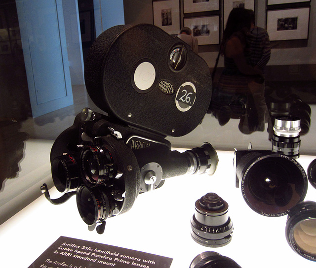 Kubrick at LACMA - Arriflex 35iic with Cooke Speed Panchro Prime lenses (1542)