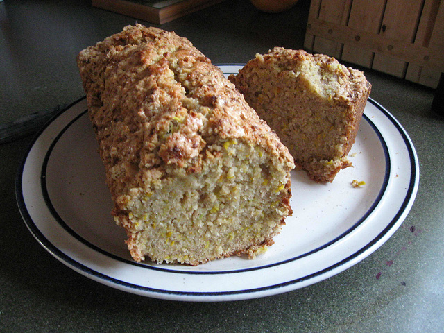 Squash Bread with Grapefruit Zest