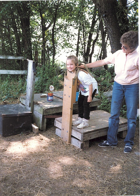 Emily, Field Trip to NJ Farm, 1986