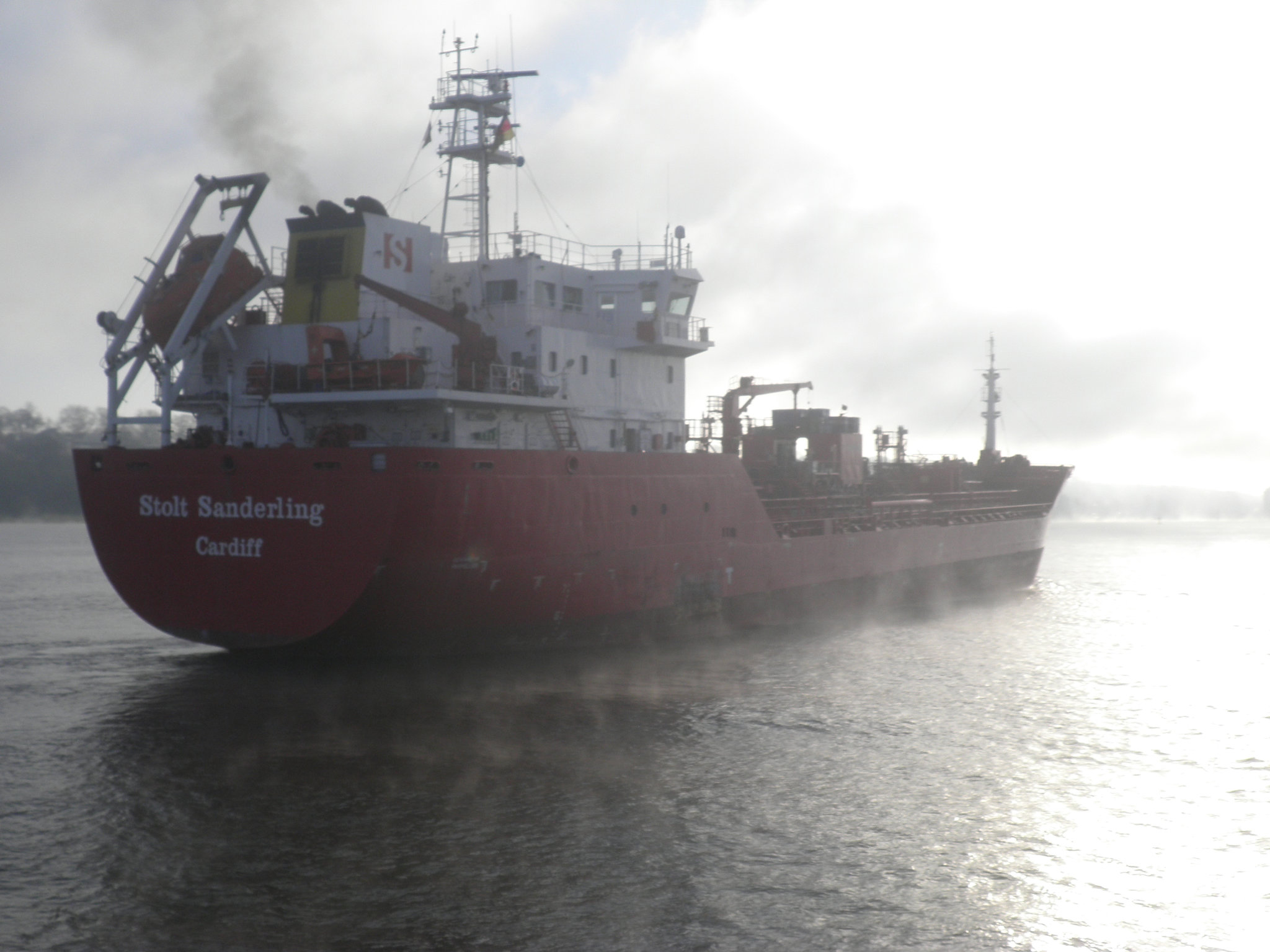 Tankschiff  Stolt Sanderling