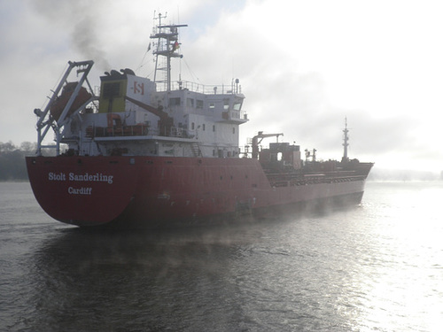Tankschiff  Stolt Sanderling
