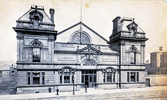 Former Liverpool Gymnasium, Myrtle Street, Liverpool (Demolished) A scan of a Victorian carte de visite