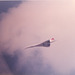 Concorde on approach to Dulles Airport, 1978
