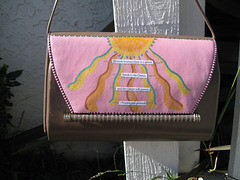 Speak to the Queen purse (front)