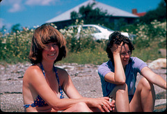 Maine 1980 with Tom and Karen