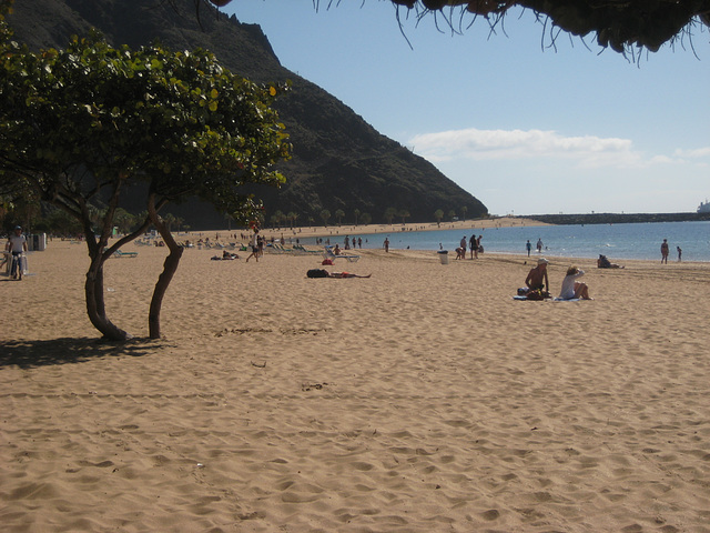 Teneriffa - Strand von Santa Cruz de Tenerife