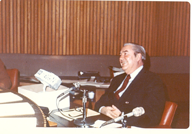 Dad's last day at work - 1982