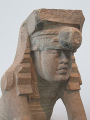 One of the Olmec "twins" at LACMA