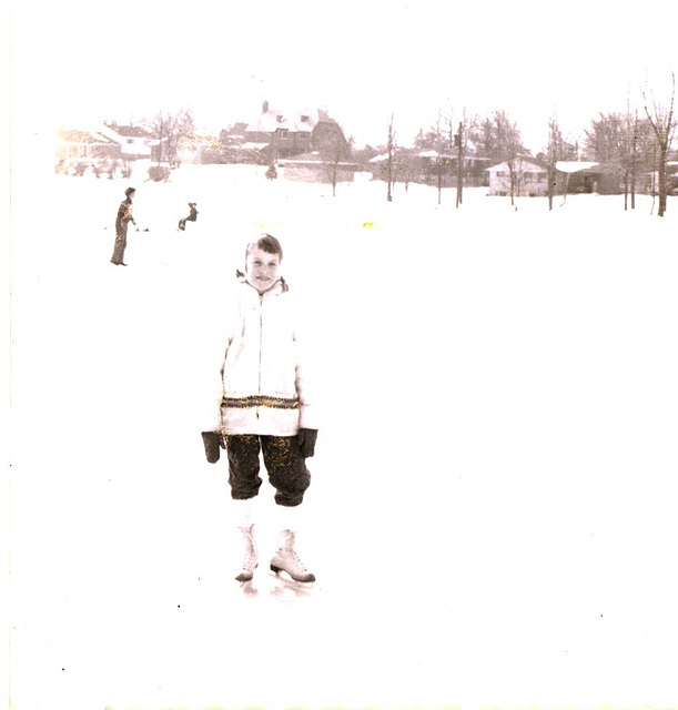 Karen at the park. c. 1957
