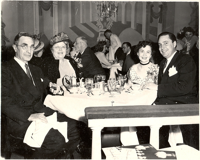 My parents and grandparents about 1952