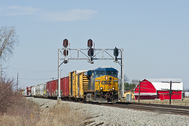 CSXT 5215, CSX Pemberville Subdivision, Longley, Ohio