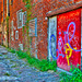 Ybor City Imperial Theater of Czar Other Back Door  - Tampa - HDR