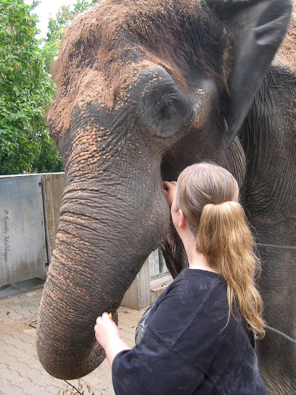 Molly und ich (Wilhelma)