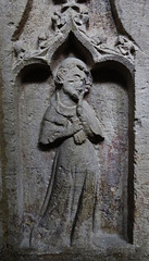 st. stephen's church, bristol,superb weepers on tomb chest of edmund blanket +1371 and wife