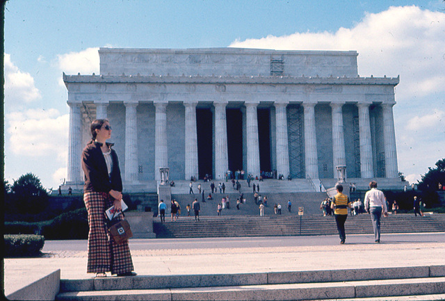 The Lincoln Memorial, Washington, D.C. - 1973