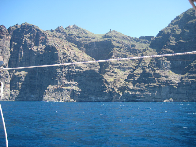 Teneriffa - Steilküste von Los Gigantes