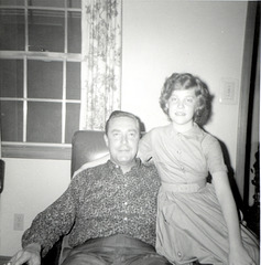 Karen and Dad, c. 1959