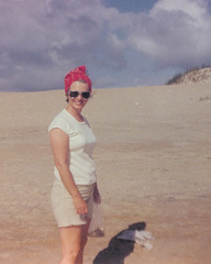 Betty at the Beach, 1976
