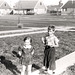 Waiting for the flood. Age 7, Skokie, IL, about 1954