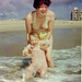 1976 - Pure joy in the surf; Virginia Beach, VA