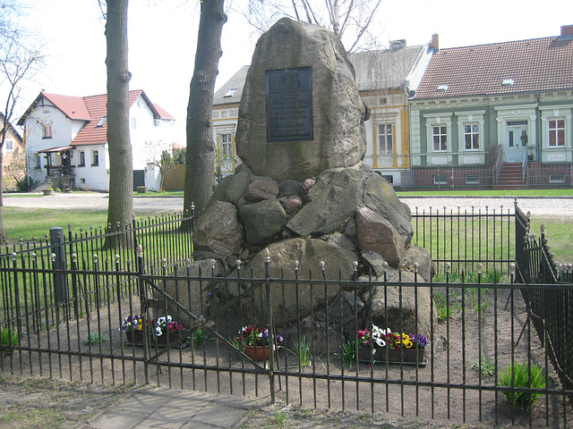 Denkmal Weltkriege in Ragow