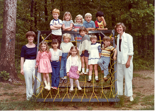 Elise's Preschool Class, Fall, 1978