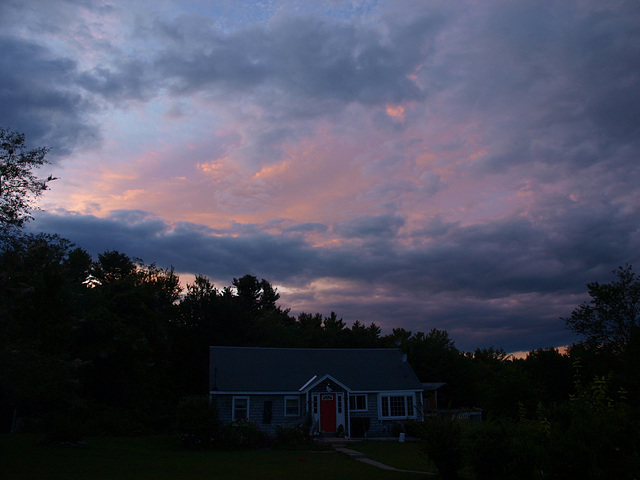 Dramatic skies over Stoneridge Farm