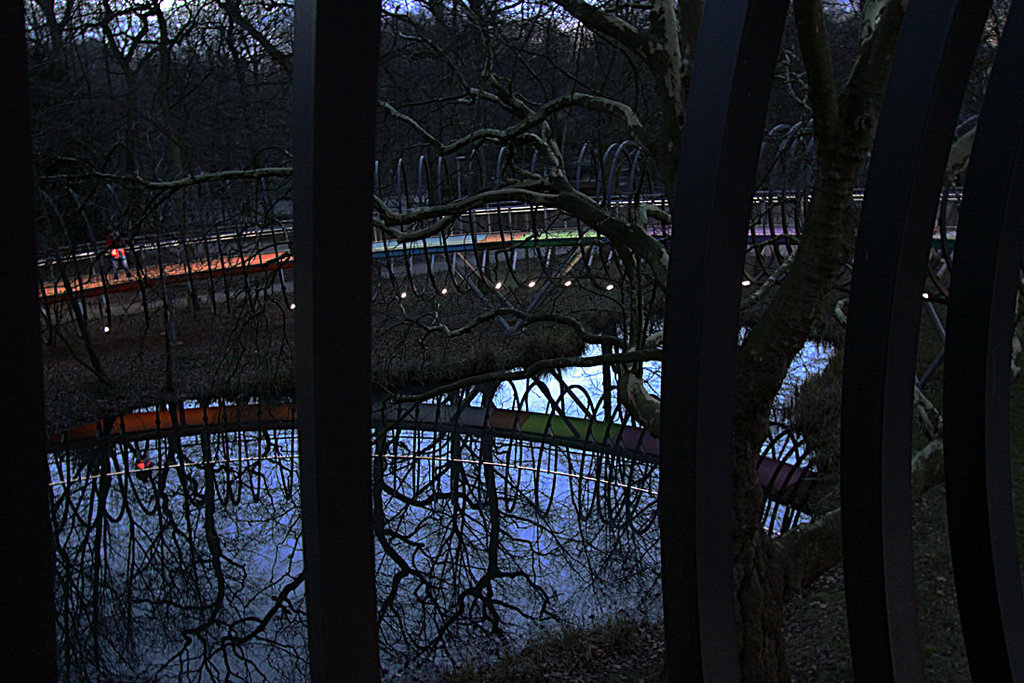 20140118 3306RWw [D-OB] Spiral-Brücke, Kaisergarten, Oberhausen