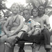 Birth of the cool. With our cousins at Audubon Park, New Orleans, 1956